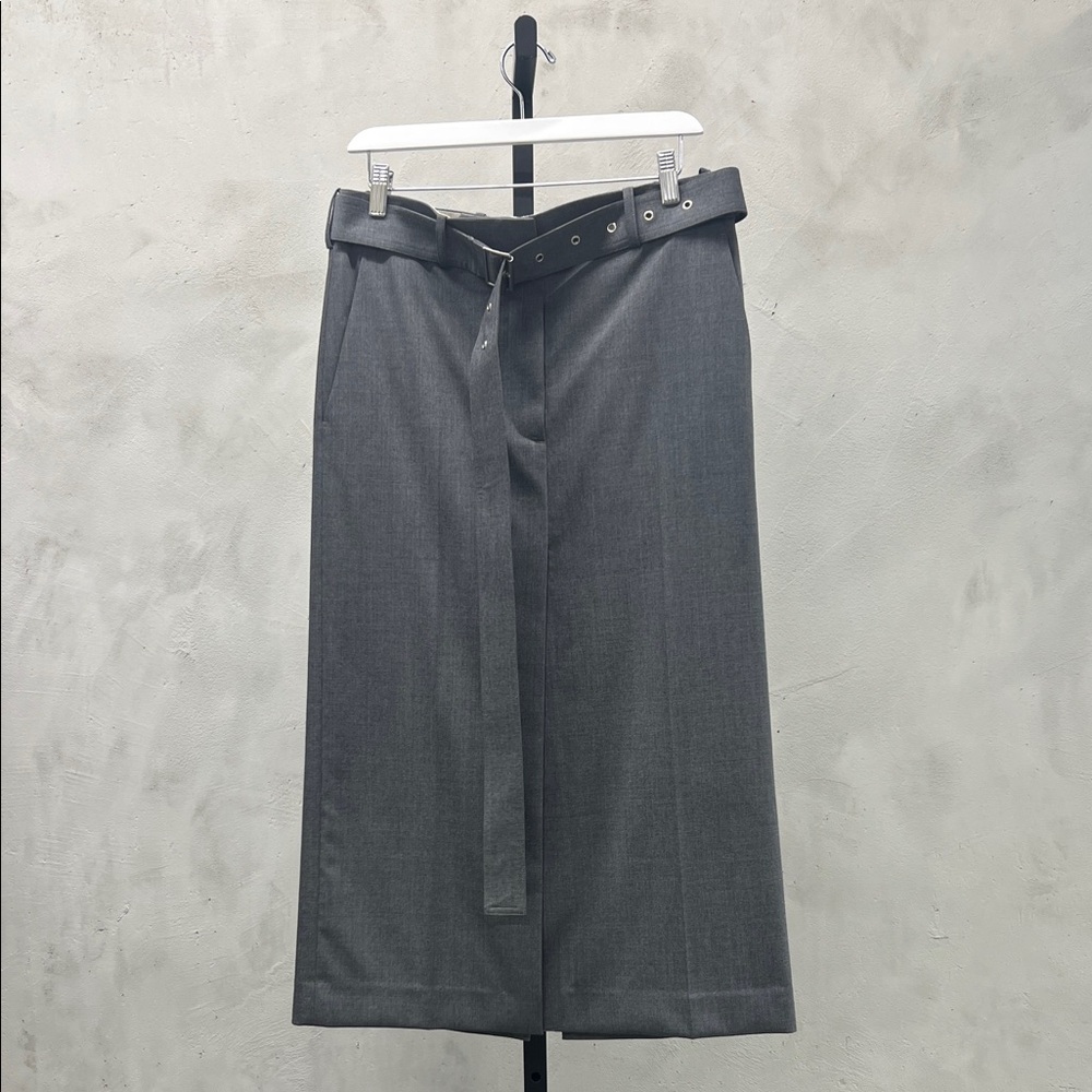 Helmut Lang Charcoal Pencil Skirt